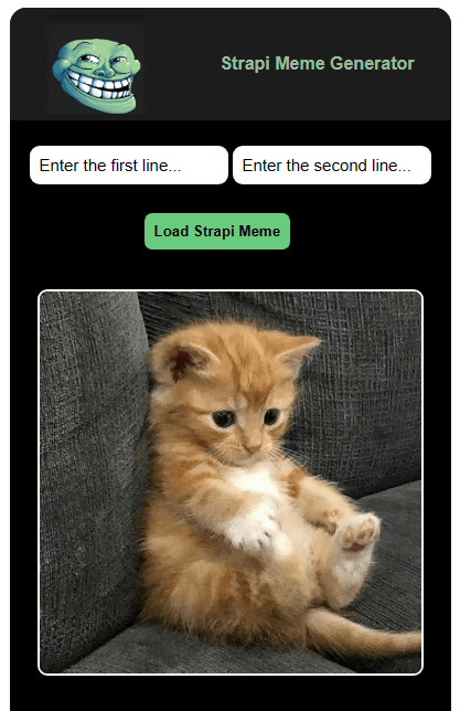 Cat meme generator, Web-browser, Html-css-javascript